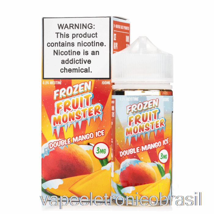 Vape Vaporesso Ice Double Mango - Monstro De Frutas Congeladas - 100ml 6mg